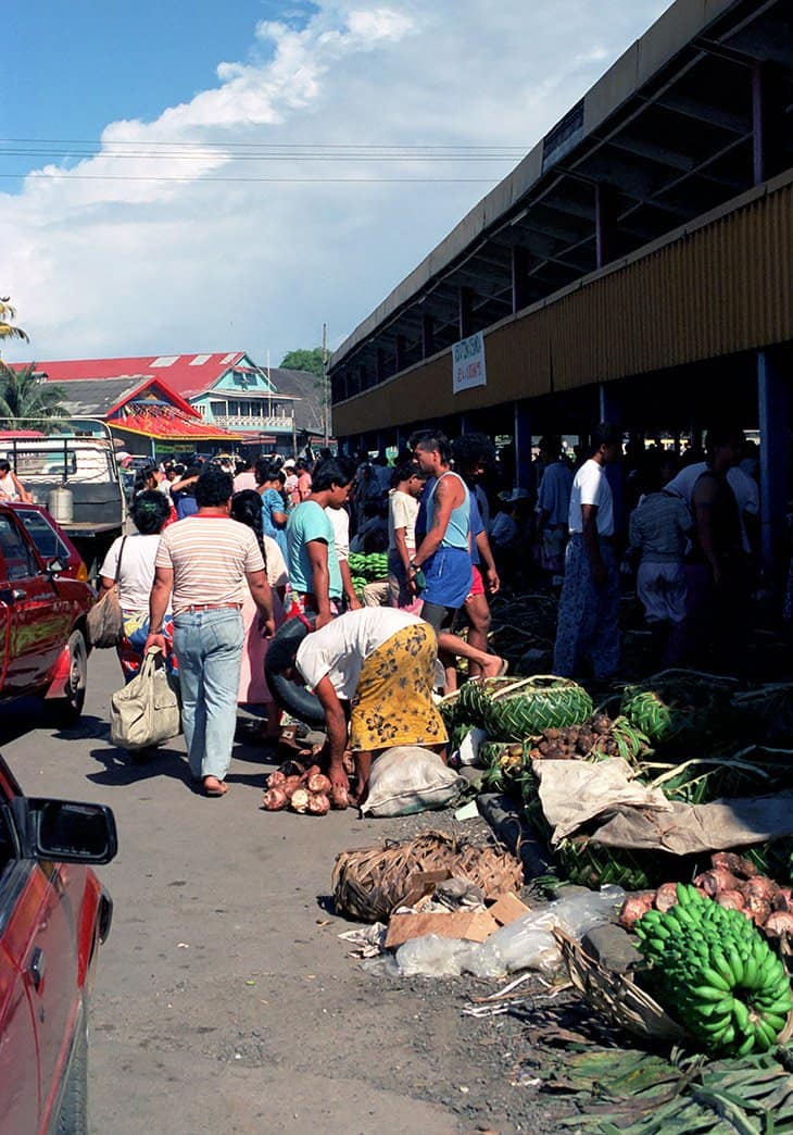 Südsee - Cook Islands - Markt Roratonga