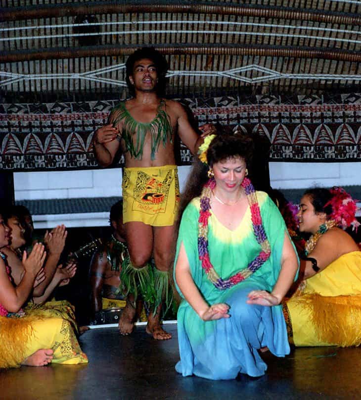 Südsee - Samoa - Folklore - fia fia